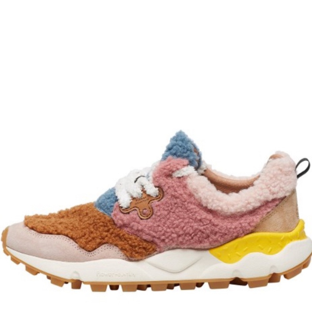 Flower Mountain Free People Pampas Women’s Teddy Sherpa Shearling Sneakers